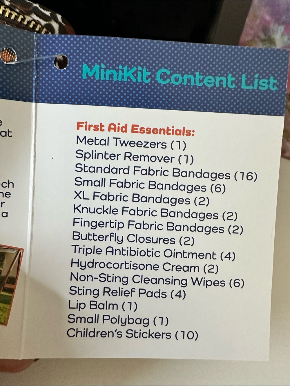 Mini Pouch First Aid Kits - Picture 4 of 10